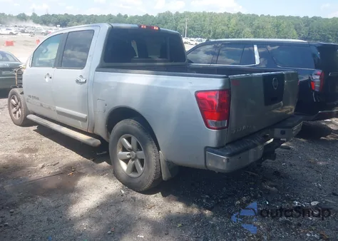 2012 Nissan Titan Sv из США, поврежденный, VIN 1N6BA0ED4CN319732